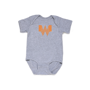 Grey Flying W Baby Bodysuit