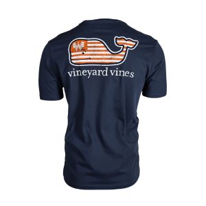 Vineyard Vines x Whataburger WhataFlag Navy Tee