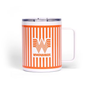 Striped Steel Mug